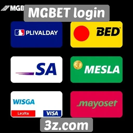 Métodos de pagamento aceitos no MGBET login